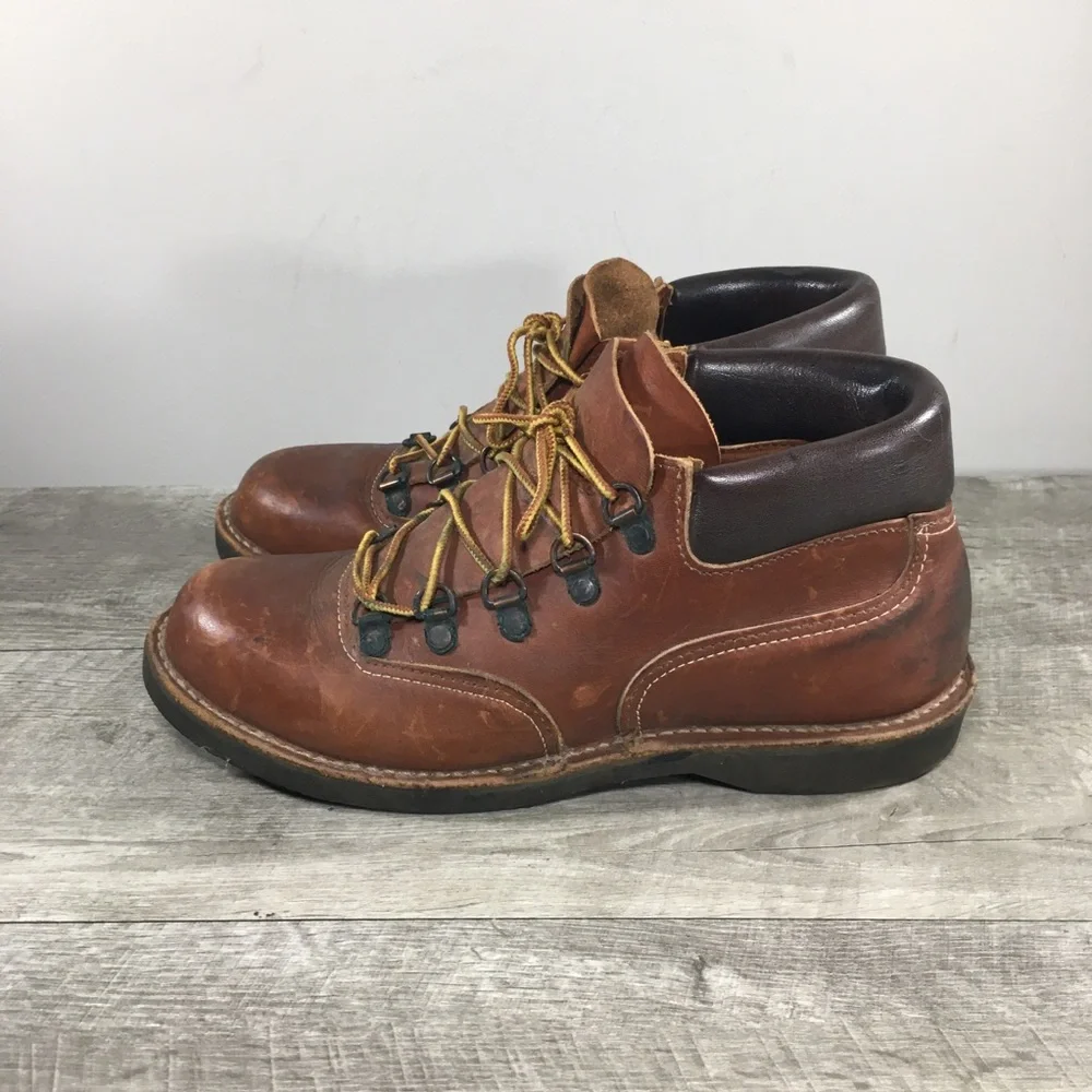Mens Danner 47900 Mountain Pass Cedar Hiking Hiker Backpacking Leather Boots 9.5